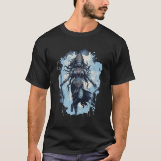 Kali-Göttin Todeszeit und Verdammniszeit Hinduyoga T-Shirt