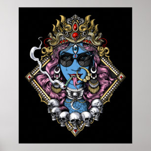 Kali Hinduismus Goddess Poster
