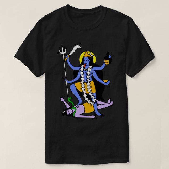 Kali-Indianerstil T-Shirt (Design vorne)