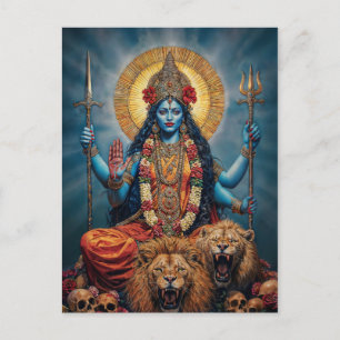Kali Innerhalb Postkarte