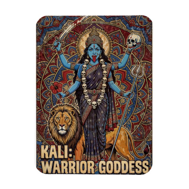 Kali Krieger Magnet (Vertikal)