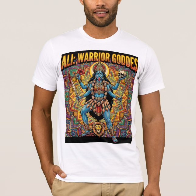 Kali Kriegergöttin T-Shirt (Vorderseite)