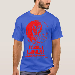 Kali Linu mit Dragon und Slogan T-Shirt