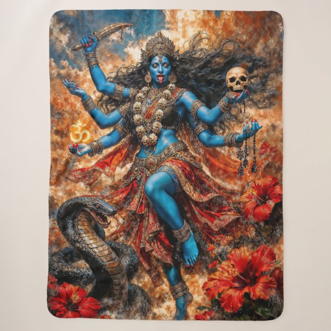 Kali Ma Fantasy-Illustration Sherpadecke (Vorderseite)