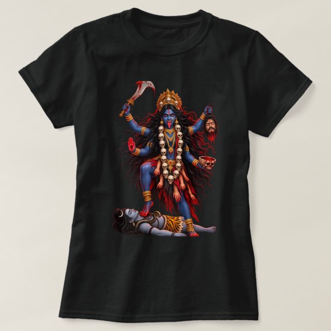 Kali ma T-Shirt (Design vorne)