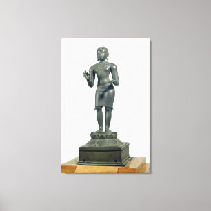 Kali, Tamil Nadu, spätes Chola (Bronze) Leinwanddruck