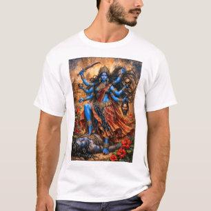 Kali tanzt auf Shiva T-Shirt