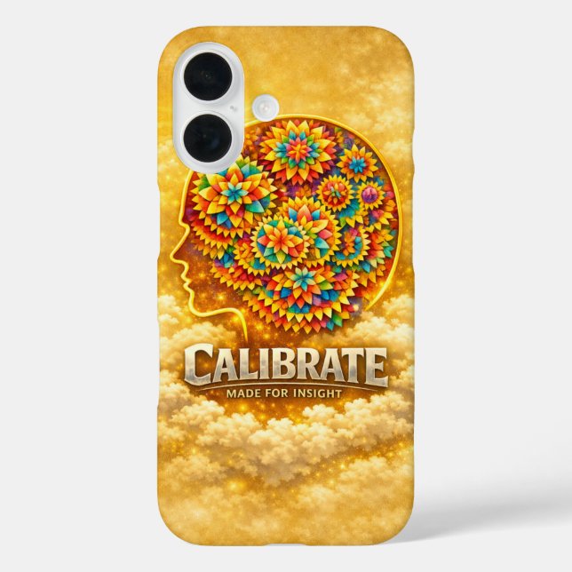 KalibriereDeinenGeist iPhone 16 Hülle (Rückseite)