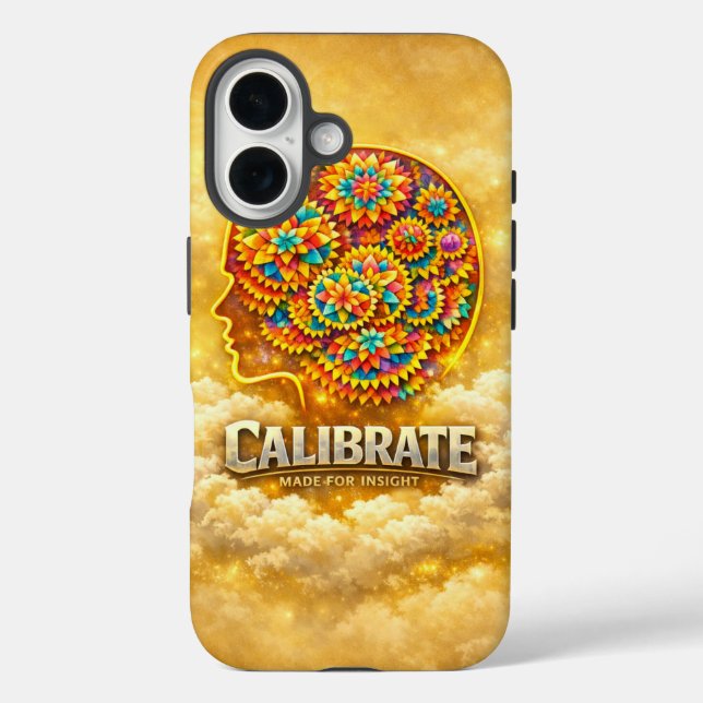KalibriereDeinenGeist iPhone 16 Hülle (Rückseite)