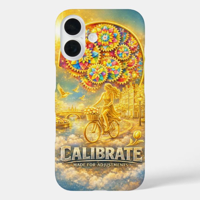 KalibriereDeinenGeist iPhone 16 Hülle (Rückseite)