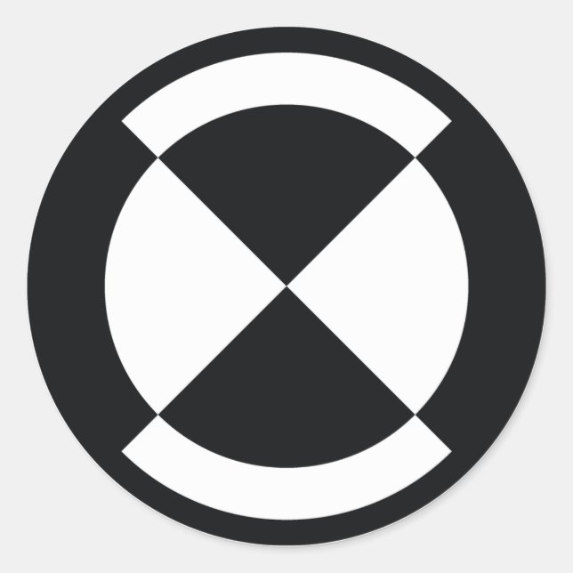 Kalibrierprogramm - Abzeichen für Neugier Runder Aufkleber (Vorderseite)