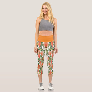 Kalider-Zaubermuster Capri Leggings