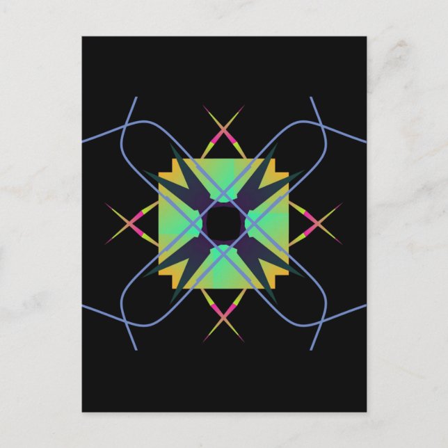 Kalido6 Postkarte (Vorderseite)
