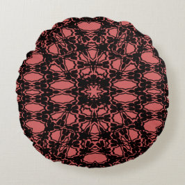 Kalidoscope flower rundes kissen