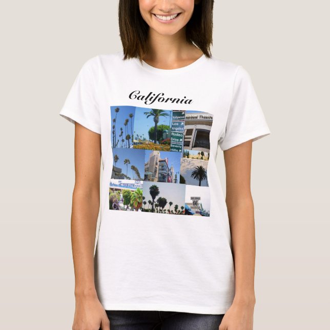 KALIFORNIA COLLAGE Shirt (Vorderseite)