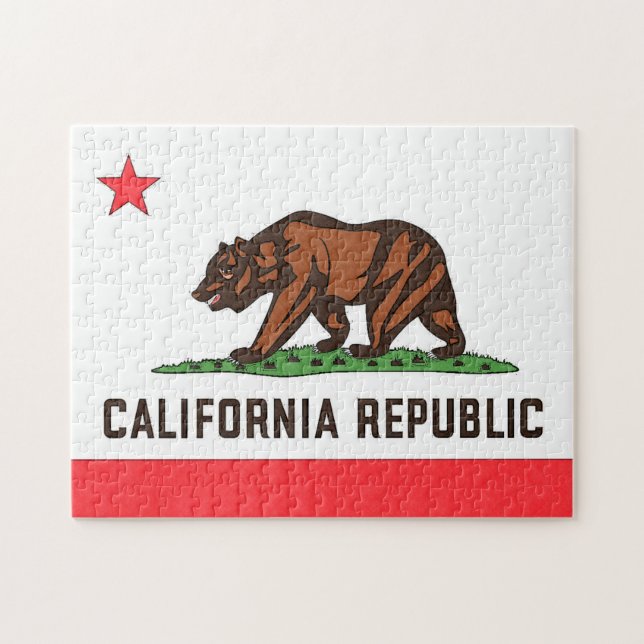 KALIFORNIA FLAG-Puzzle (Horizontal)