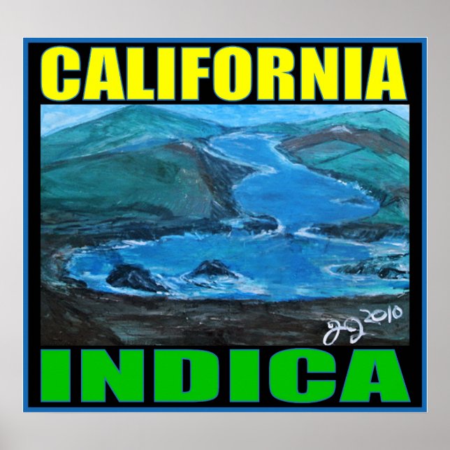 KALIFORNIA INDICA POSTER (Vorne)