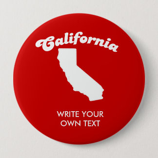 KALIFORNIA STAAT MOTTO T - SHIRT T - Shirt Button