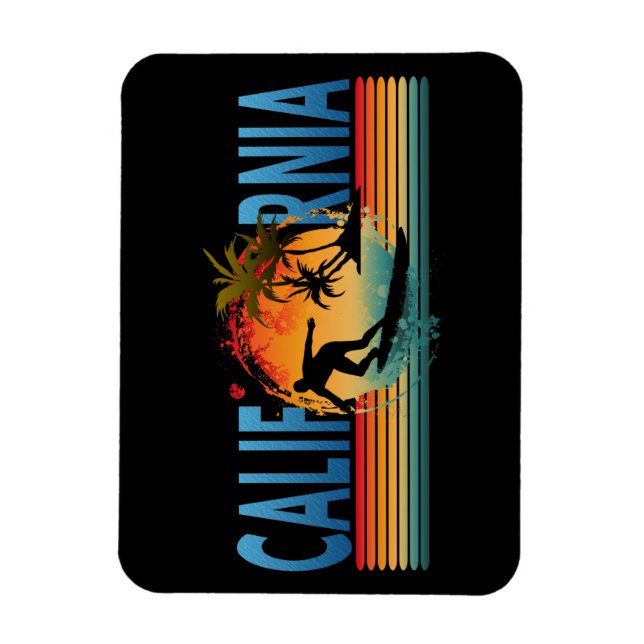KALIFORNIA SUNSET SOMMER MAGNET (Vertikal)