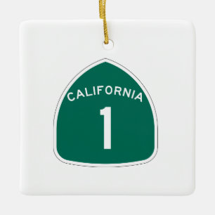 Kalifornien 1 keramikornament