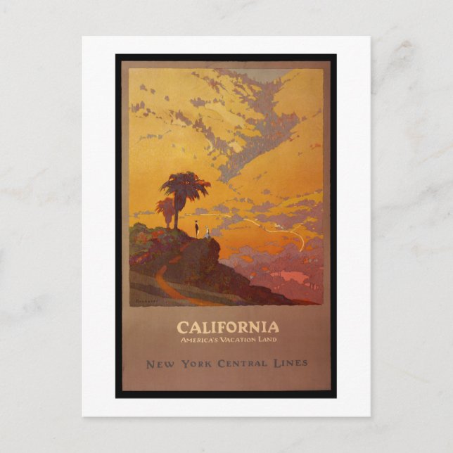 Kalifornien. Amerikas Urlaubsland Postkarte (Vorderseite)