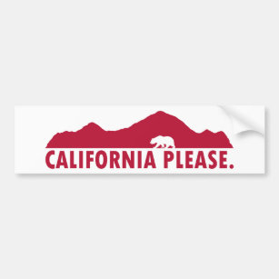 Kalifornien Autoaufkleber