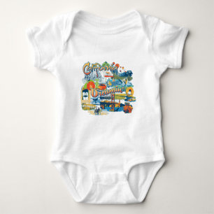 Kalifornien Baby Strampler