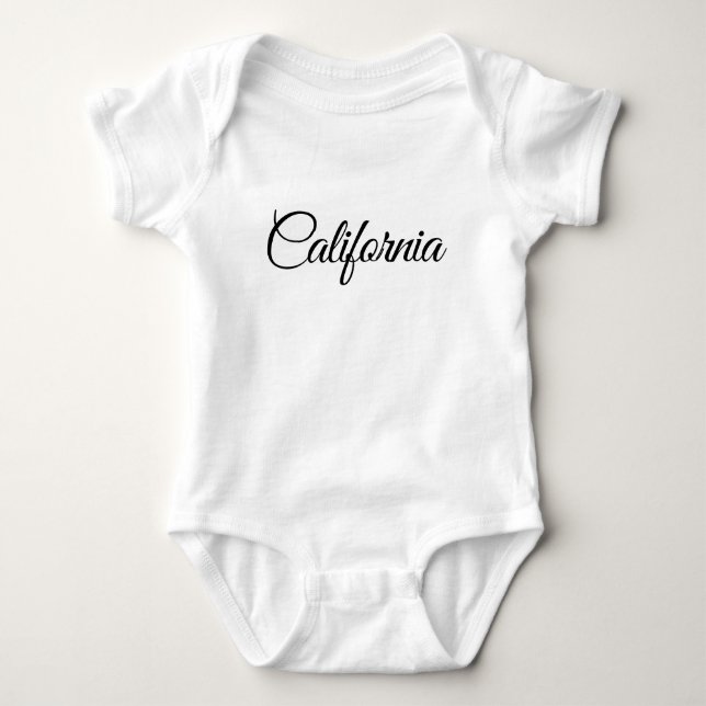 Kalifornien Baby Strampler (Vorderseite)