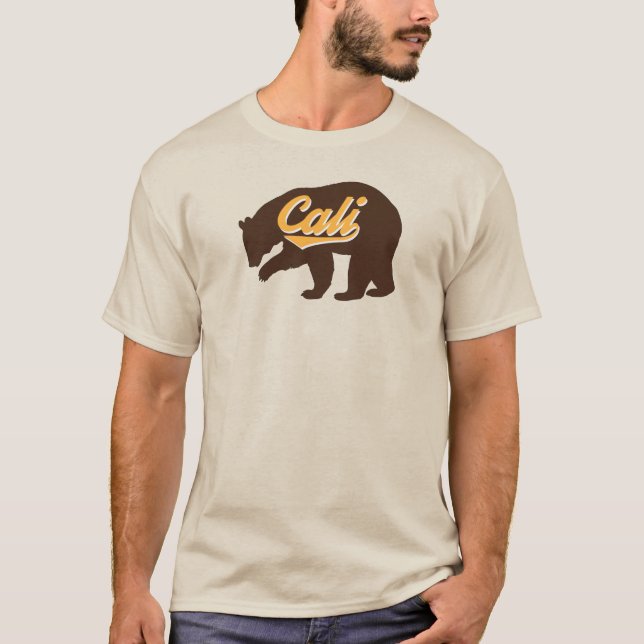 Kalifornien-Bär T-Shirt (Vorderseite)