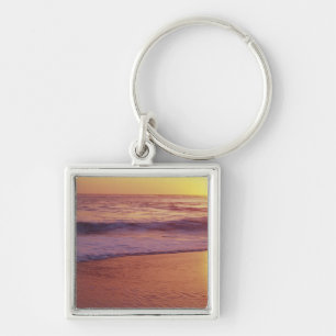 Kalifornien, bei Santa Cruz, Blick auf den Strand  Schlüsselanhänger