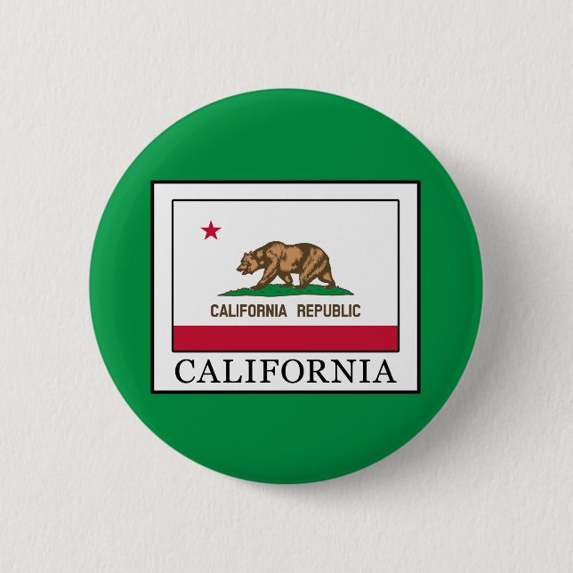 Kalifornien Button (Vorderseite)