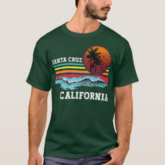 Kalifornien City Santa Cruz 70er 80er T-Shirt
