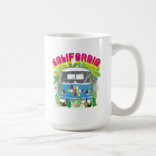 Kalifornien, das Van surft Kaffeetasse