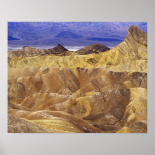 Kalifornien: Death Valley NP, Blick von Zabriskie Poster