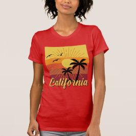 Kalifornien-Design - Frauen-Bella+Leinwand-Slim-Fi T-Shirt