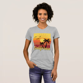 Kalifornien-Design - Frauen-Bella+Leinwand-Slim-Fi T-Shirt