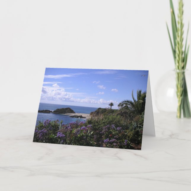 Kalifornien Dreamin - Laguna Beach-Gruß-Karten Karte (Vorderseite)