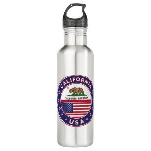 Kalifornien Edelstahlflasche