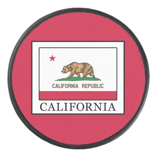 Kalifornien Eishockey Puck (Vorderseite)