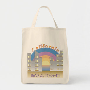 Kalifornien Es ist eine Beach-I-Tasche Tragetasche