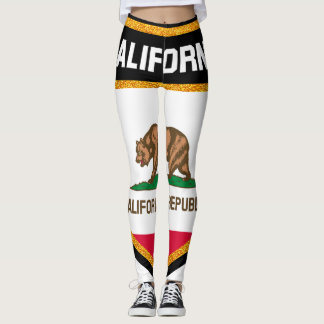 Kalifornien-Flagge Leggings