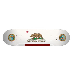 Kalifornien-Flagge Skateboard
