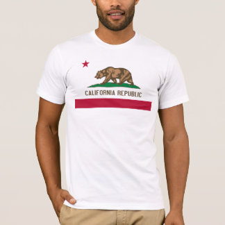 Kalifornien-Flagge T-Shirt