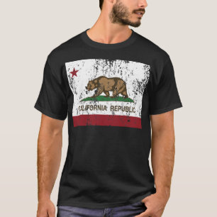 Kalifornien-Flaggenrepublik beunruhigt T-Shirt