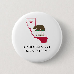 KALIFORNIEN FÜR DONALD TRUMP 2020 Button
