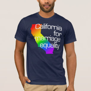 Kalifornien für Heirat-Gleichheits-T - Shirt