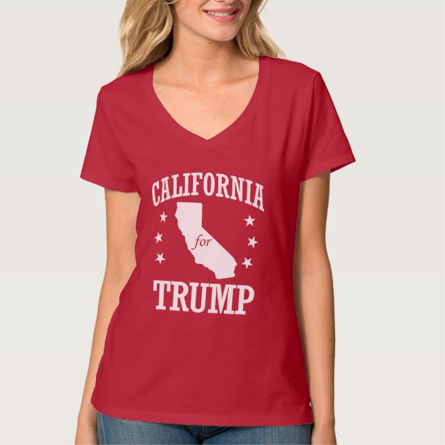 KALIFORNIEN FÜR TRUMPF T-Shirt (Vorderseite)