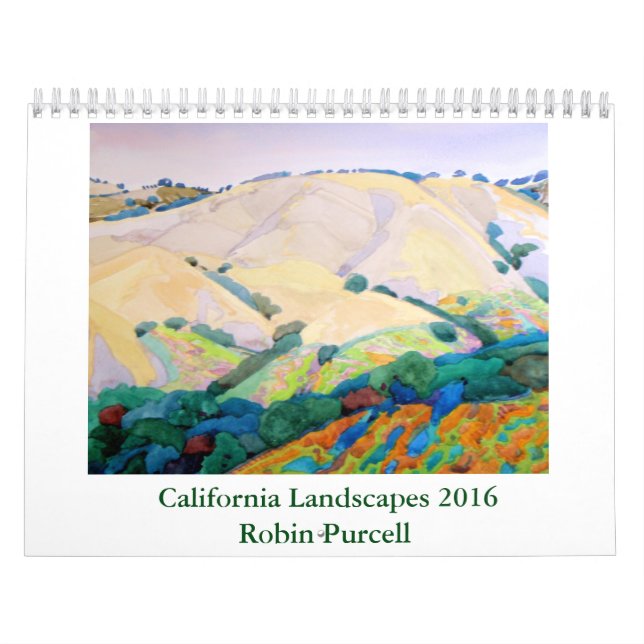 Kalifornien gestaltet Kalender 2016 Robins Purcell (Titelbild)