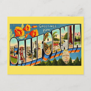 Kalifornien Grußpostkarte Postkarte