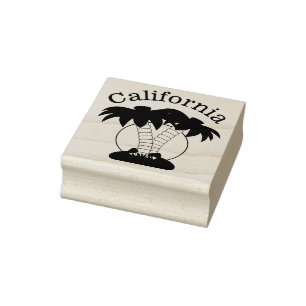 Kalifornien Gummistempel